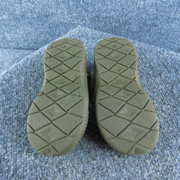 OshKosh B'gosh Boys Sneaker Size T 8 Medium Shoes Brown Synthetic Slip On - Picture 6 of 6